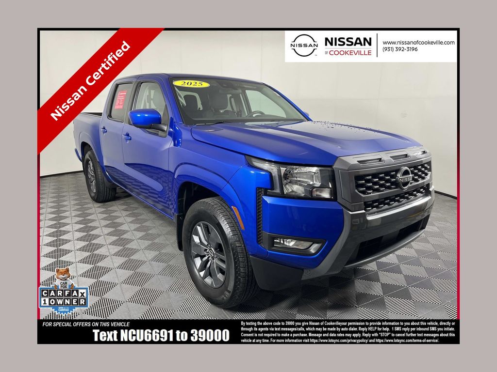 Bluestone 2025 Nissan Frontier Pickup Truck 4X2 9-Speed Automatic Overdrive