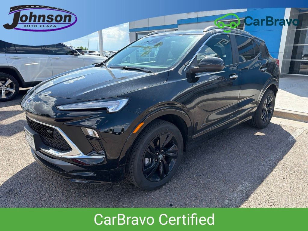 Black (Ebony Twilight Metallic) 2025 Buick Encore GX SUV / Crossover All-Wheel Drive 9-Speed Automatic