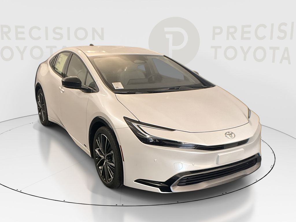White (Wind Chill Pearl) 2027 Toyota Prius Hatchback Continuously Variable Transmission