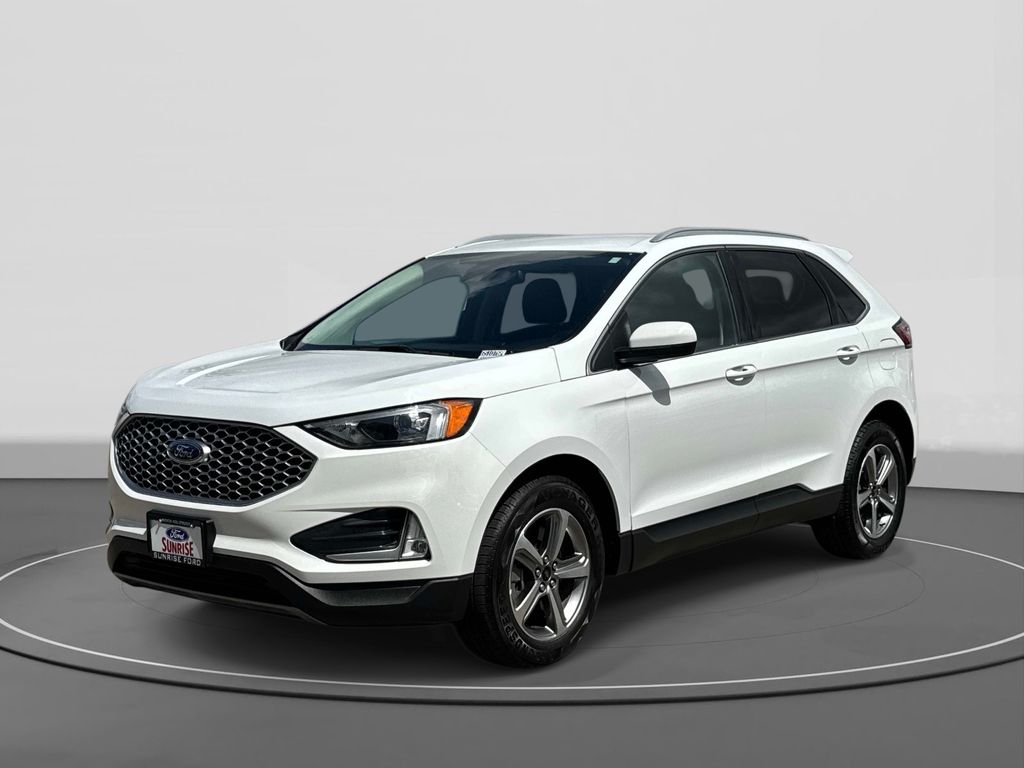 Oxford White 2024 Ford Edge SEL AWD SUV / Crossover All-Wheel Drive 8-Speed Automatic