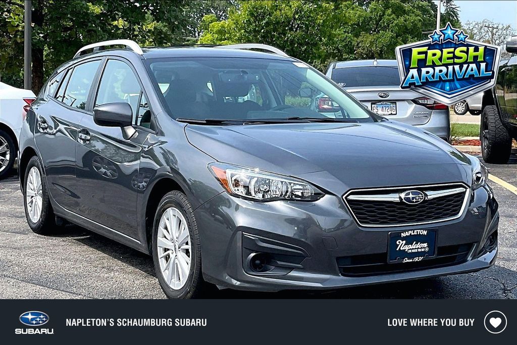 Magnetite Gray Metallic 2018 Subaru Impreza Hatchback All-Wheel Drive Continuously Variable Transmission