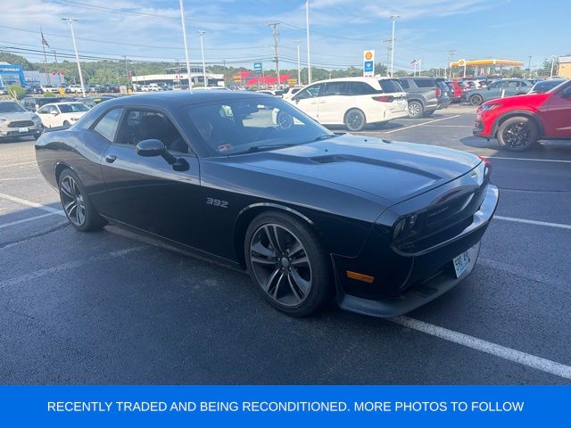 Black Clearcoat 2013 Dodge Challenger Coupe Rear-Wheel Drive 6-Speed Manual