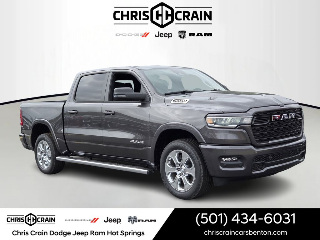Crystal Metallic 2026 RAM 1500 Pickup Truck Four-Wheel Drive 8-Speed Automatic