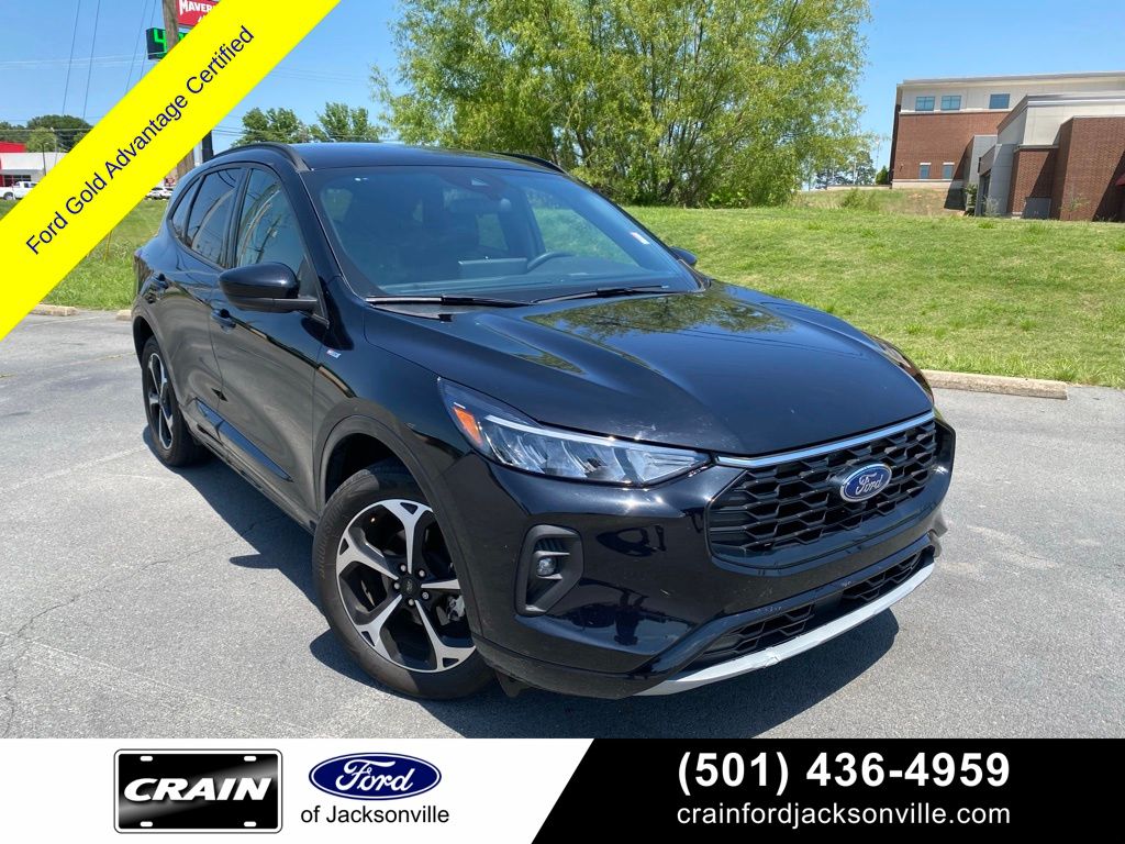 Agate Black Metallic 2024 Ford Escape ST-Line Select AWD SUV / Crossover All-Wheel Drive 8-Speed Automatic