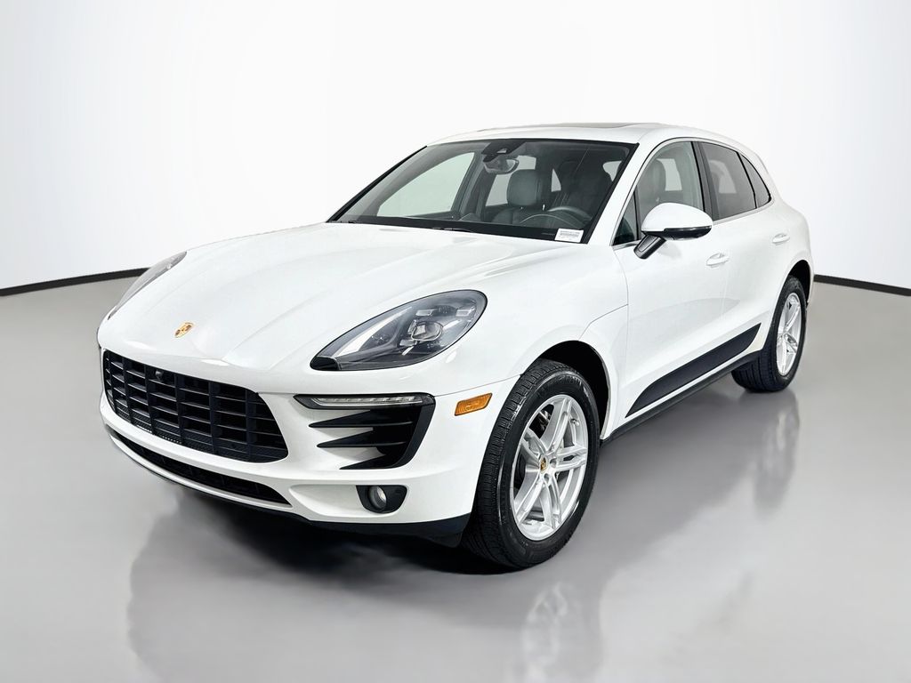 White 2017 Porsche Macan SUV / Crossover All-Wheel Drive 7-Speed Automatic