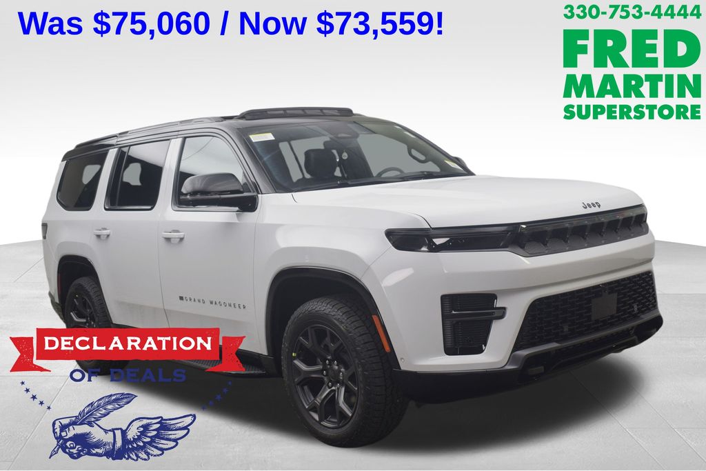 new 2026 Jeep Grand Wagoneer car, priced at $73,559