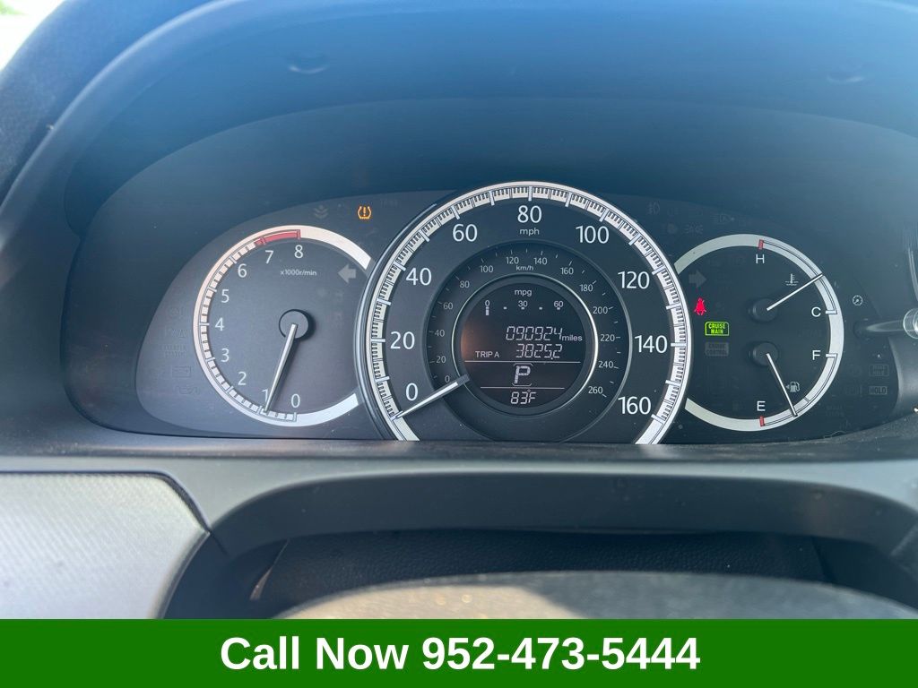 Silver 2014 Honda Accord LX Sedan Front-Wheel Drive Continuously Variable Transmission