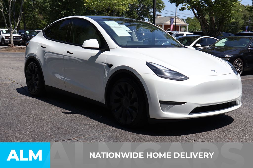 Used 2023 White Tesla Performance image 4