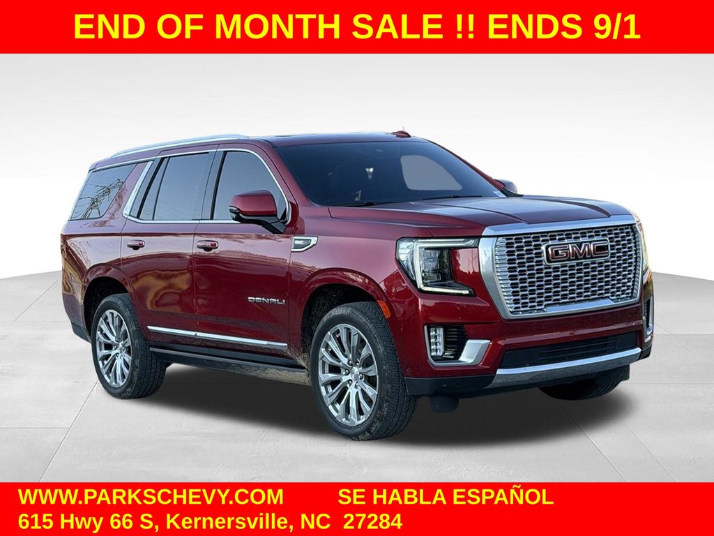 Volcanic Red 2024 GMC Yukon SUV / Crossover Four-Wheel Drive