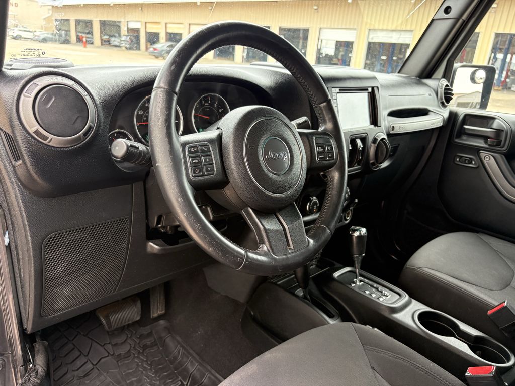 2017 Jeep Wrangler Unlimited Sport Gray at Don McGill Toyota