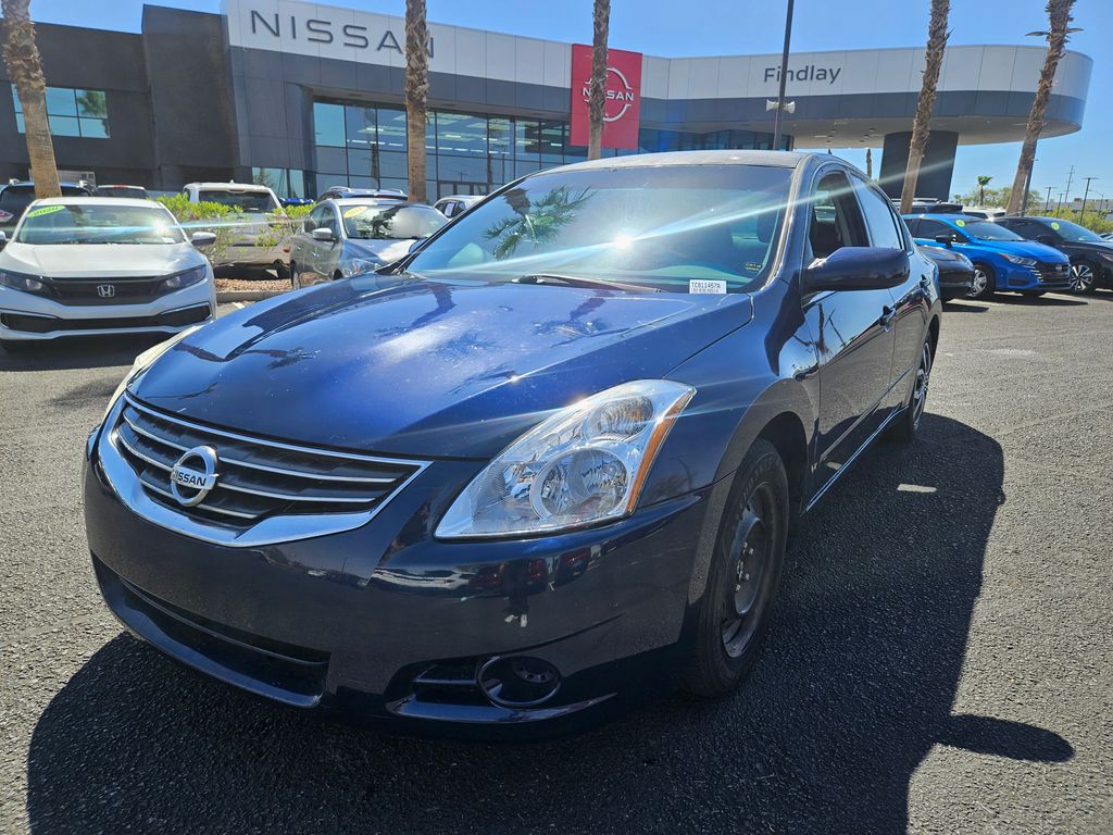 Navy Blue Metallic 2012 Nissan Altima Sedan Front-Wheel Drive Continuously Variable Transmission