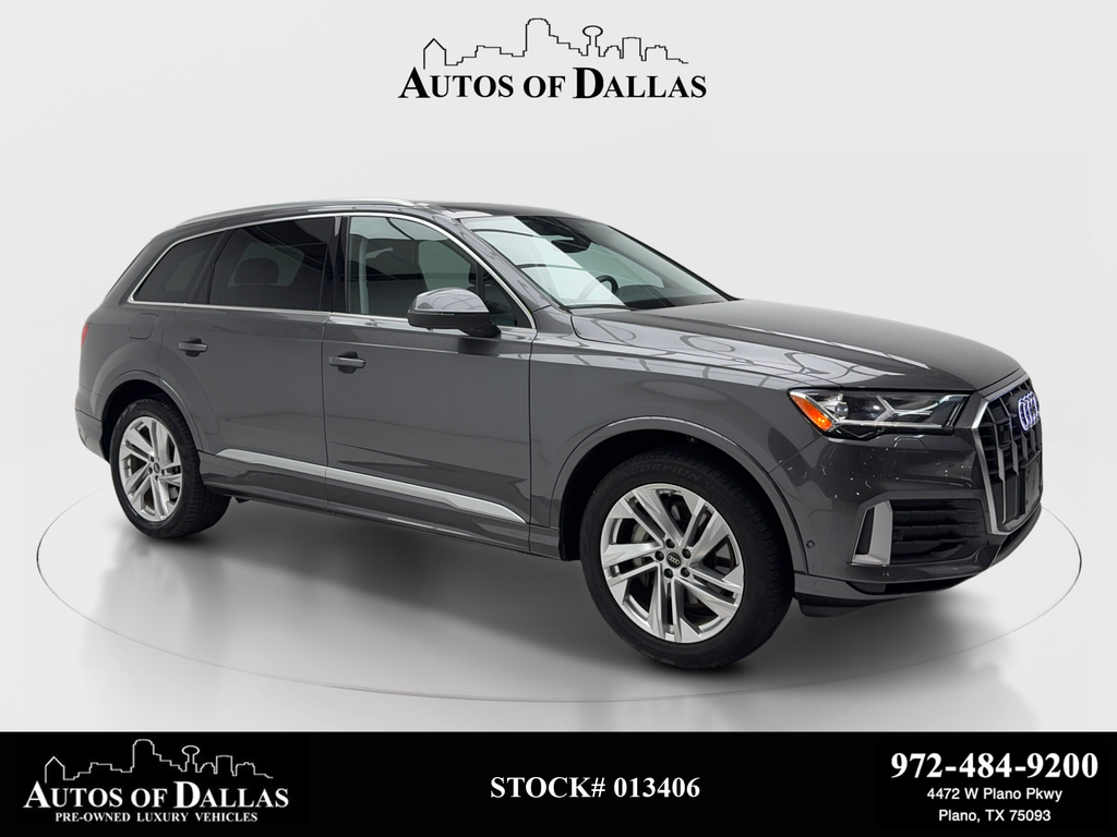 Gray Metallic 2023 Audi Q7 SUV / Crossover All-Wheel Drive 8-Speed Automatic