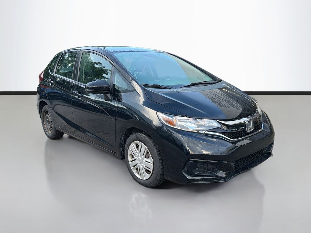 Crystal Black Pearl 2019 Honda Fit Hatchback Front-Wheel Drive Continuously Variable Transmission