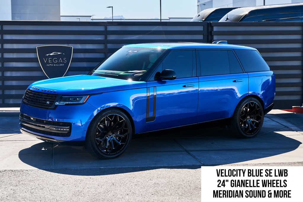 Velocity Blue SV Bespoke Ultra Gloss 2025 Land Rover Range Rover SUV / Crossover All-Wheel Drive 8-Speed Automatic