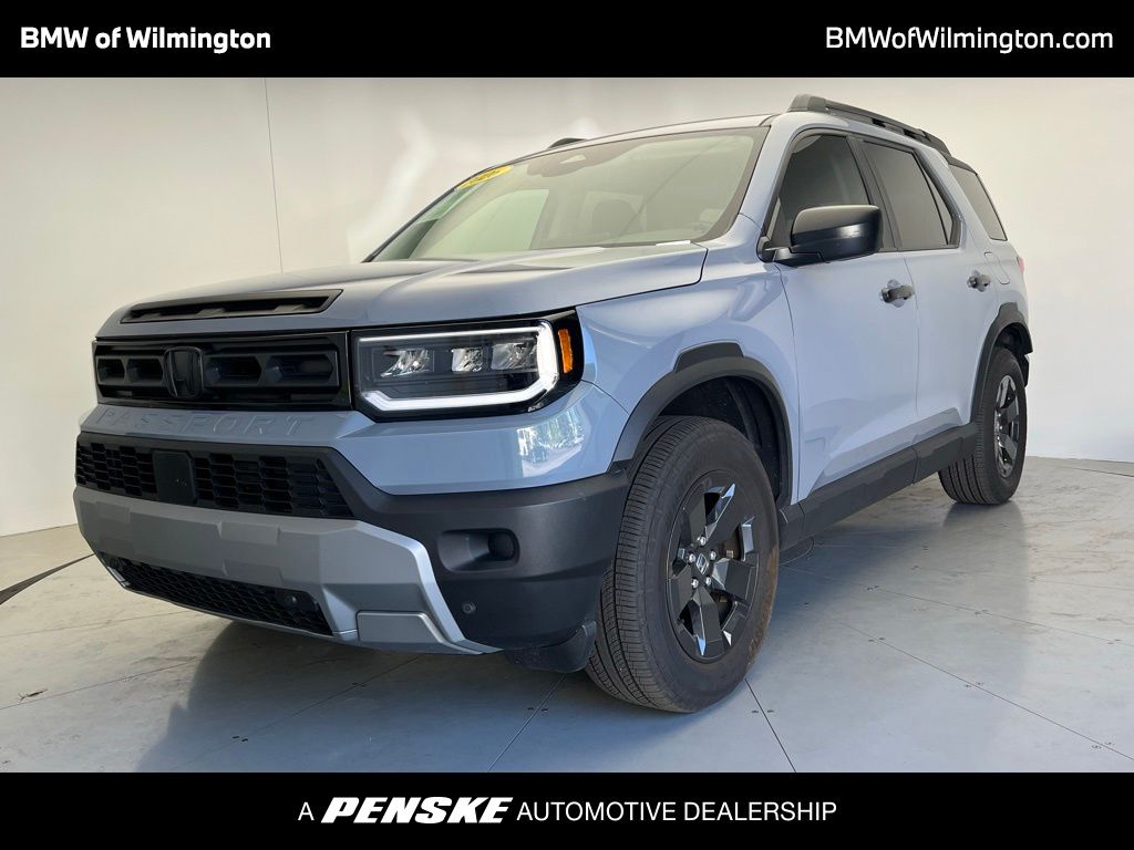 Black (Obsidian Blue Pearl) 2026 Honda Passport RTL AWD SUV / Crossover All-Wheel Drive Automatic