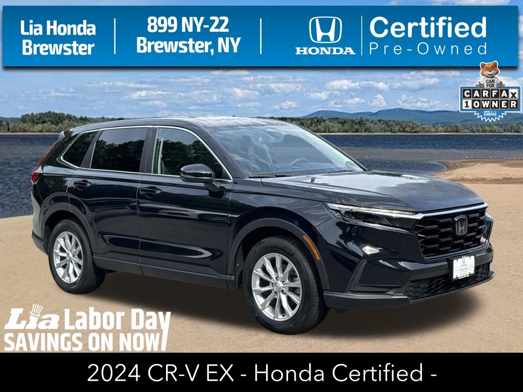 Black 2024 Honda CR-V SUV / Crossover All-Wheel Drive Continuously Variable Transmission