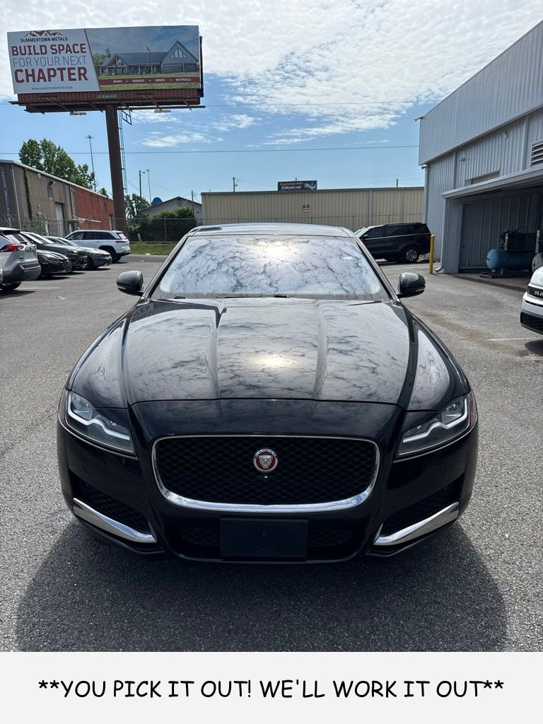 Santorini Black Metallic 2020 Jaguar XF 25t Premium AWD Sedan All-Wheel Drive 8-Speed Automatic