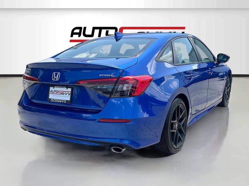 2023 Honda Civic Sport Blue at Emmons Autoplex