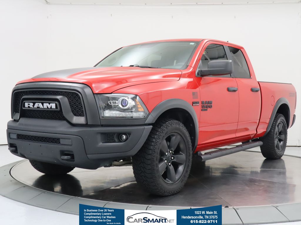 Flame Red Clearcoat 2020 RAM 1500 Pickup Truck Four-Wheel Drive 8-Speed Automatic