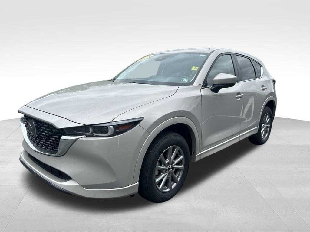 Gray (Platinum Quartz Metallic) 2025 Mazda CX-5 SUV / Crossover All-Wheel Drive 6-Speed Automatic
