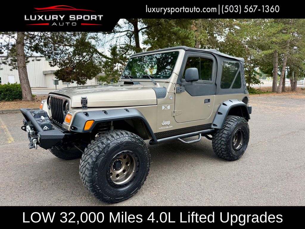 Brown (Light Khaki Metallic) 2005 Jeep Wrangler SUV / Crossover Four-Wheel Drive 4-Speed Automatic