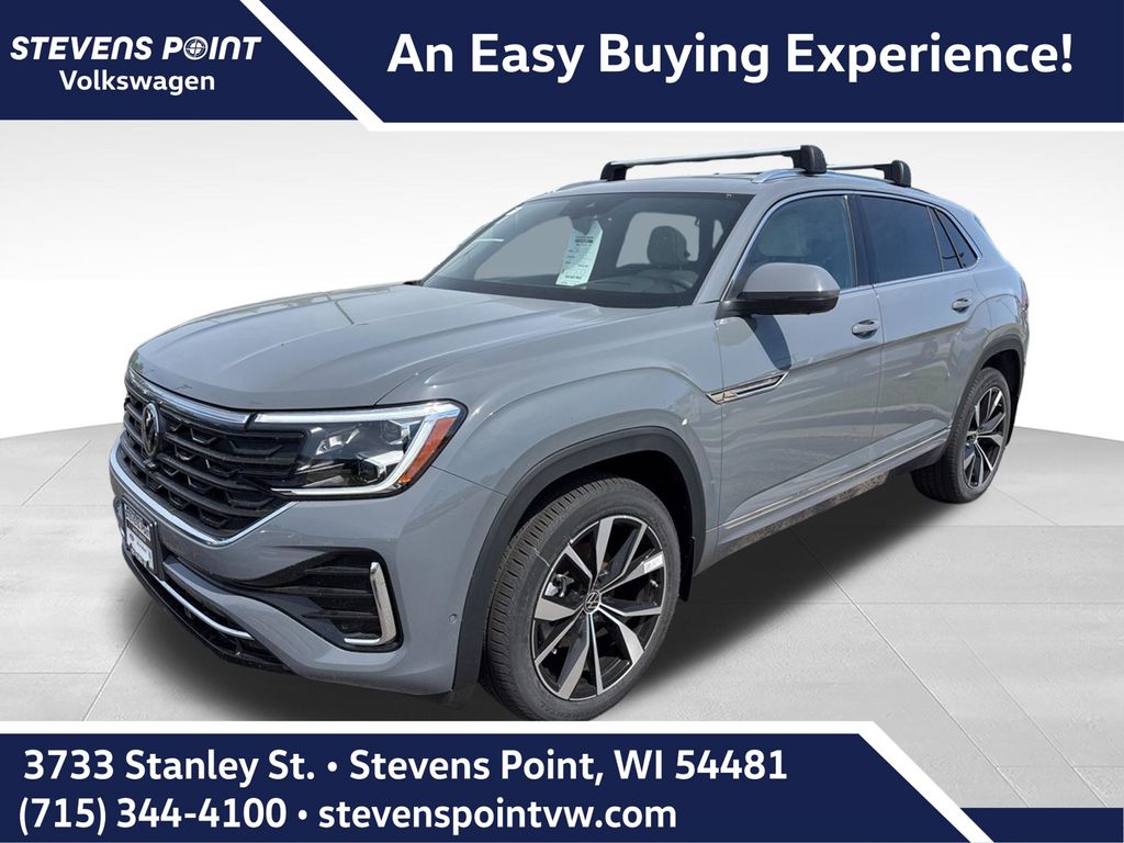 Pure Gray 2026 Volkswagen Atlas Cross Sport SUV / Crossover All-Wheel Drive 8-Speed Automatic