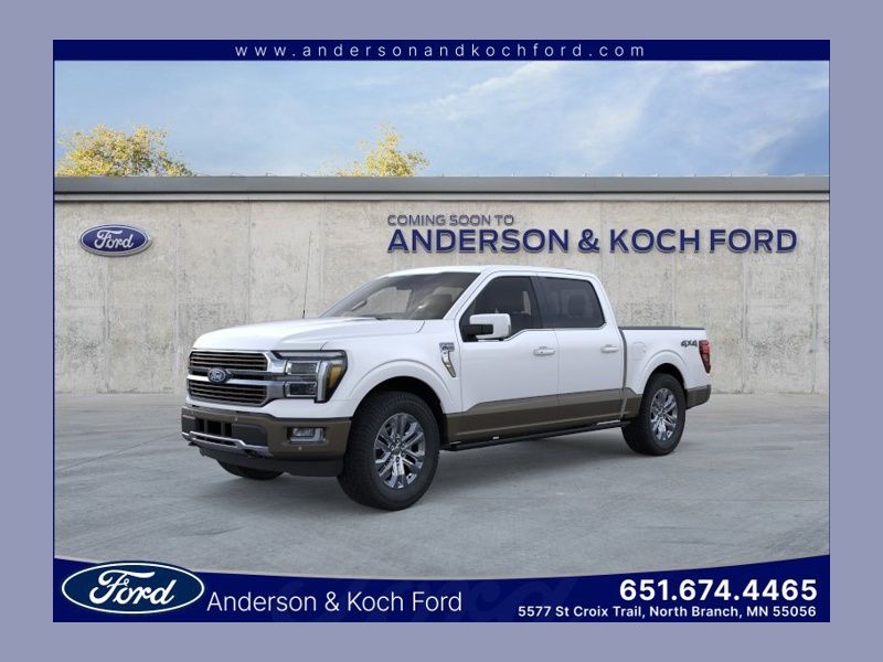 Star White Metallic Tri-Coat 2026 Ford F-150 Pickup Truck Four-Wheel Drive Automatic