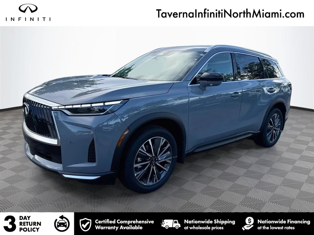 Harbor Gray 2027 INFINITI QX60 SUV / Crossover Front-Wheel Drive 9-Speed Automatic