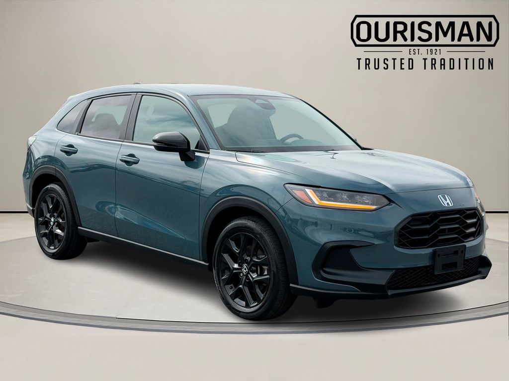 Nordic Forest P 2023 Honda HR-V Sport AWD SUV / Crossover All-Wheel Drive Continuously Variable Transmission