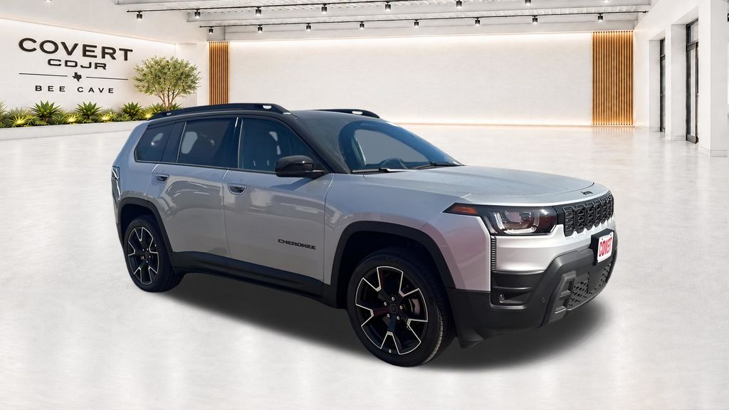 Silver 2026 Jeep Cherokee SUV / Crossover Four-Wheel Drive Continuously Variable Transmission
