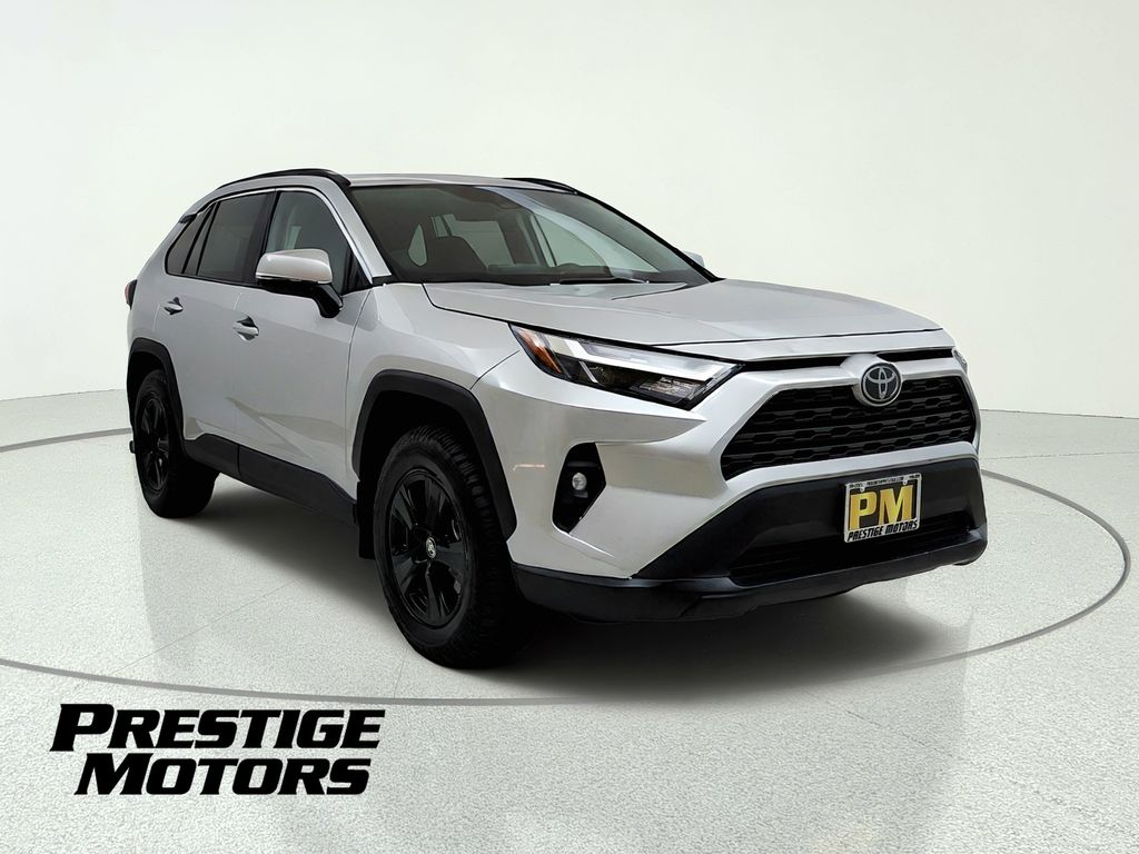 Silver Sky Metallic 2025 Toyota RAV4 SUV / Crossover All-Wheel Drive 8-Speed Automatic