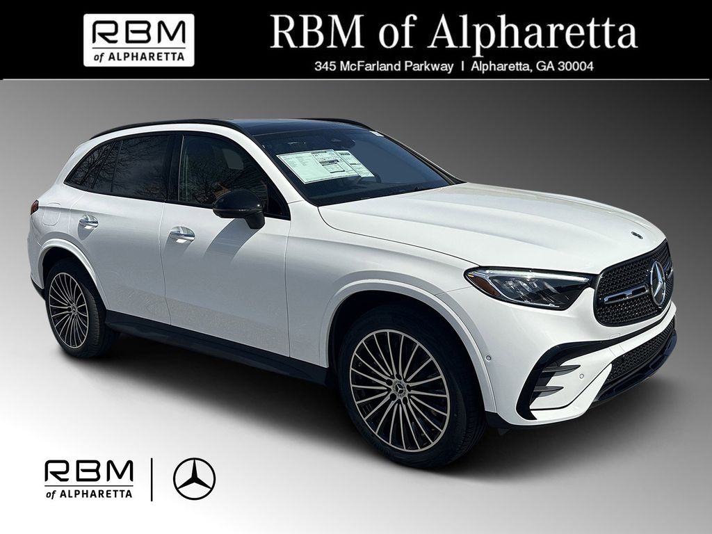 White 2026 Mercedes-Benz GLC 300 4MATIC SUV / Crossover All-Wheel Drive 9-Speed Automatic