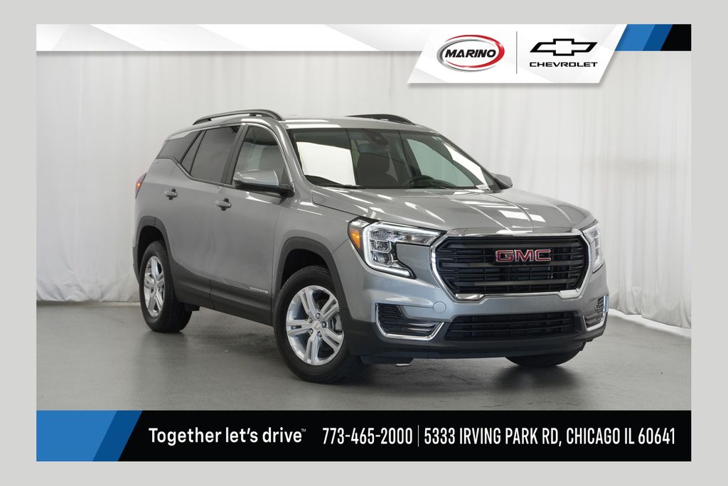 Sterling Metallic 2024 GMC Terrain SUV / Crossover All-Wheel Drive 9-Speed Automatic