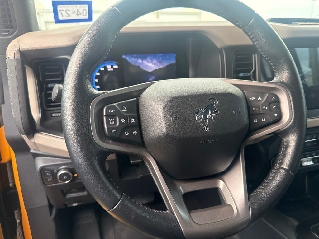 2022 Ford Bronco Wildtrak Orange at Don McGill Toyota