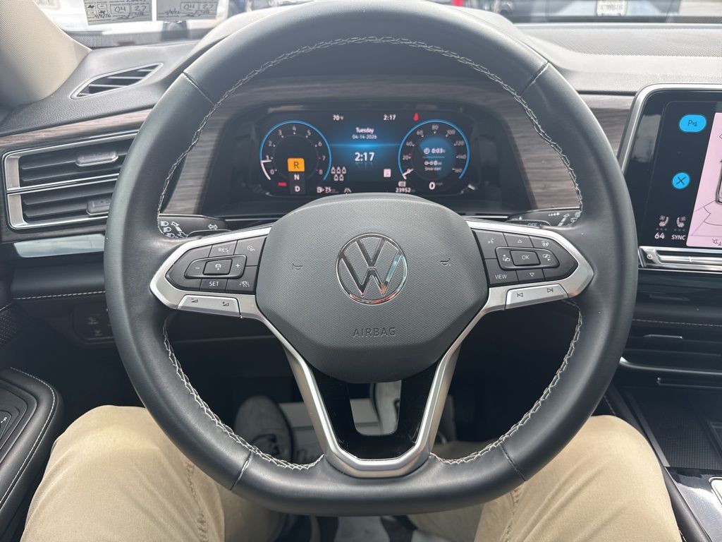 2024 Volkswagen Atlas 2.0T SEL Black at Subaru and VW of Moon Township
