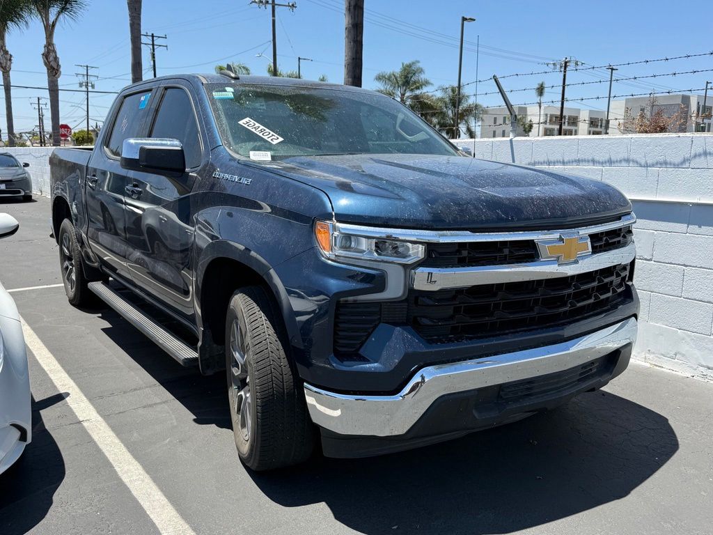 Northsky Blue Metallic 2022 Chevrolet Silverado 1500 Pickup Truck 4X2 Automatic