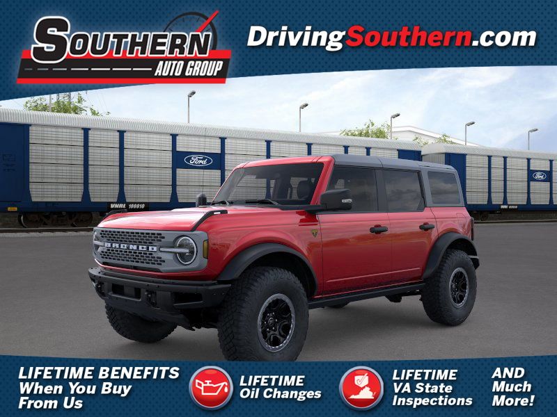 Ruby Red Metallic 2025 Ford Bronco SUV / Crossover Four-Wheel Drive Automatic