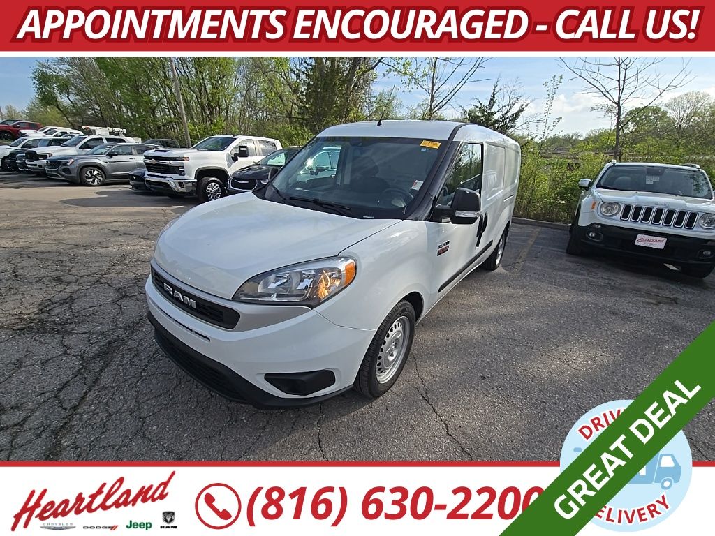 Bright White 2022 RAM ProMaster City Passenger Wagon FWD Van Front-Wheel Drive 9-Speed Automatic