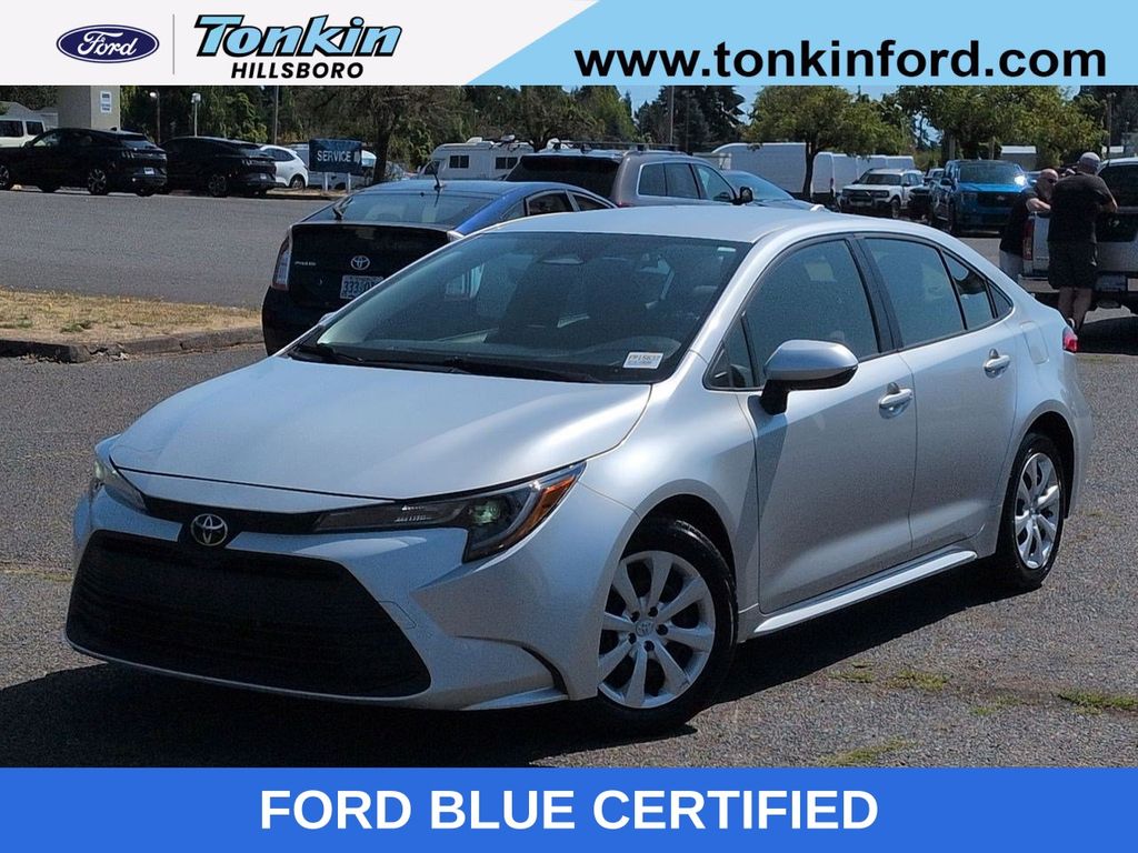 Classic Silver Metallic 2024 Toyota Corolla Sedan Front-Wheel Drive Continuously Variable Transmission