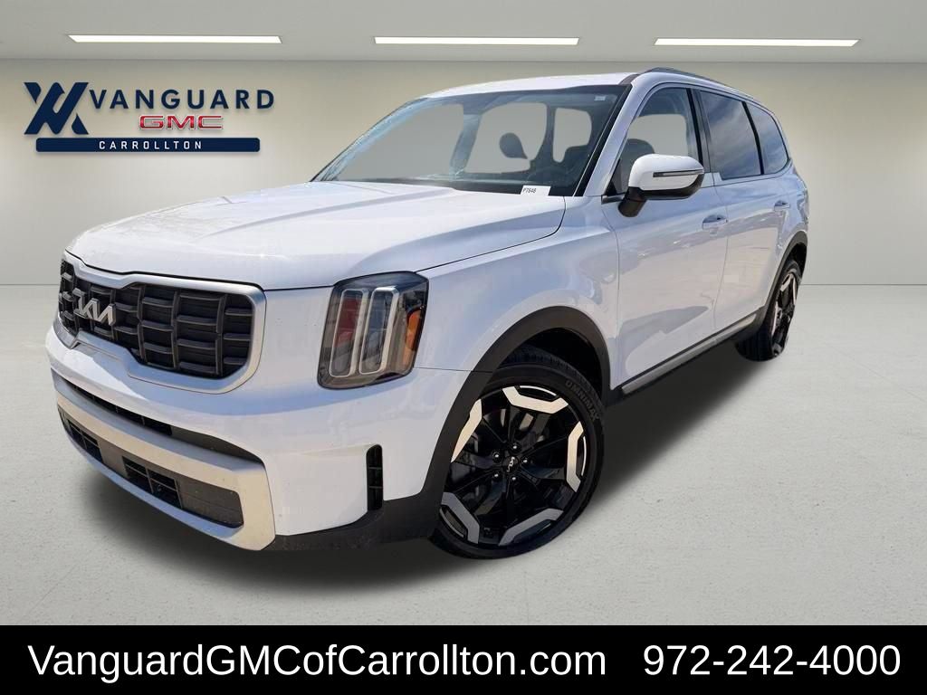 Glacial White Pearl 2025 Kia Telluride SUV / Crossover All-Wheel Drive 8-Speed Automatic