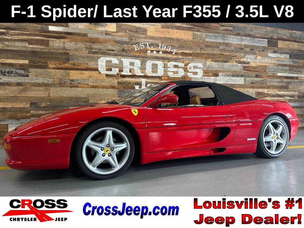 Rosso Corso 1999 Ferrari F355 Coupe Automatic