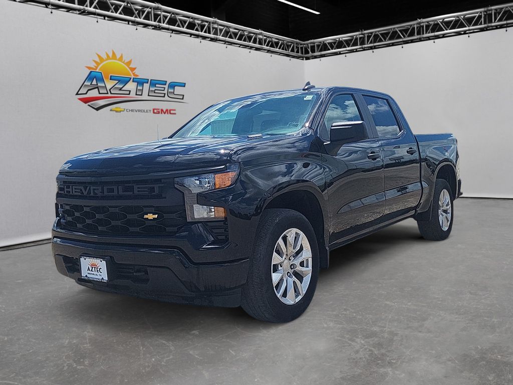 Black 2024 Chevrolet Silverado 1500 Pickup Truck 4X2 8-Speed Automatic