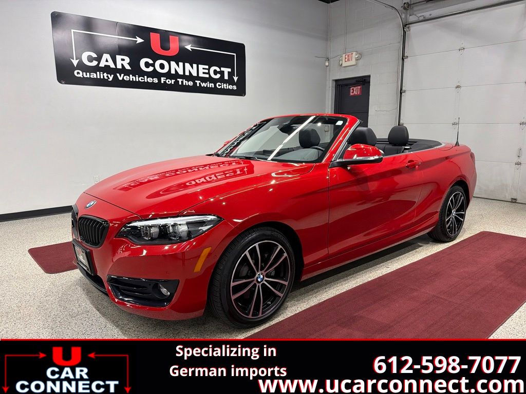 Melbourne Red Metallic 2020 BMW 2 Series Convertible All-Wheel Drive 8-Speed Automatic