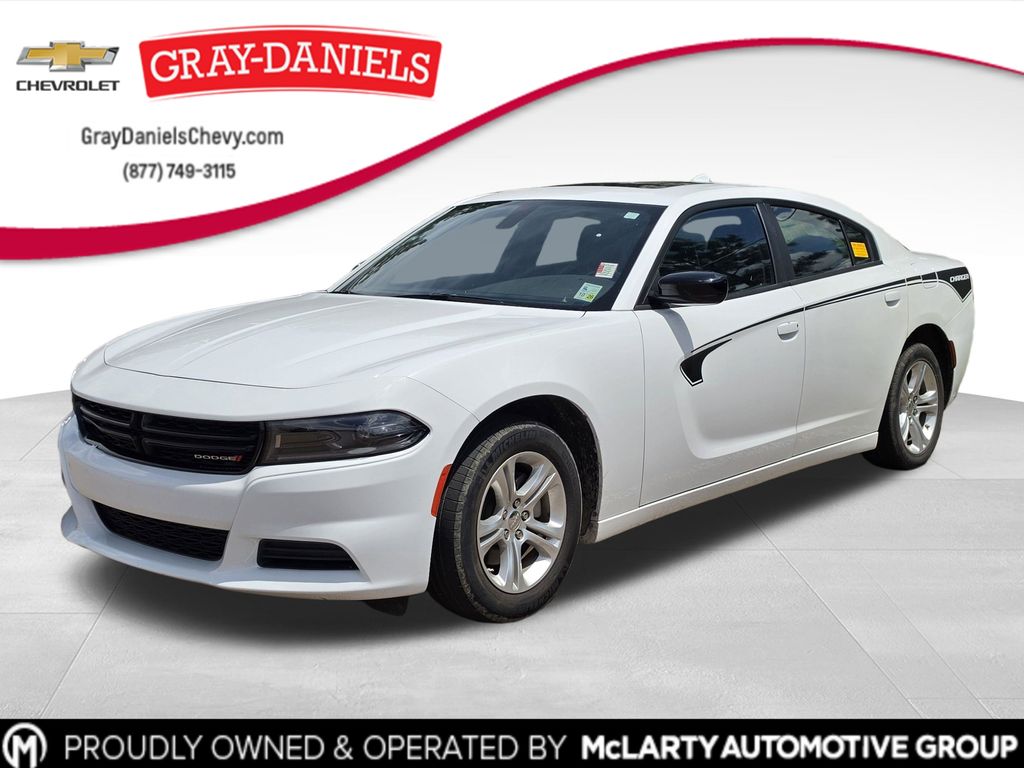 White Knuckle Clearcoat 2023 Dodge Charger SXT RWD Sedan Rear-Wheel Drive 8-Speed Automatic
