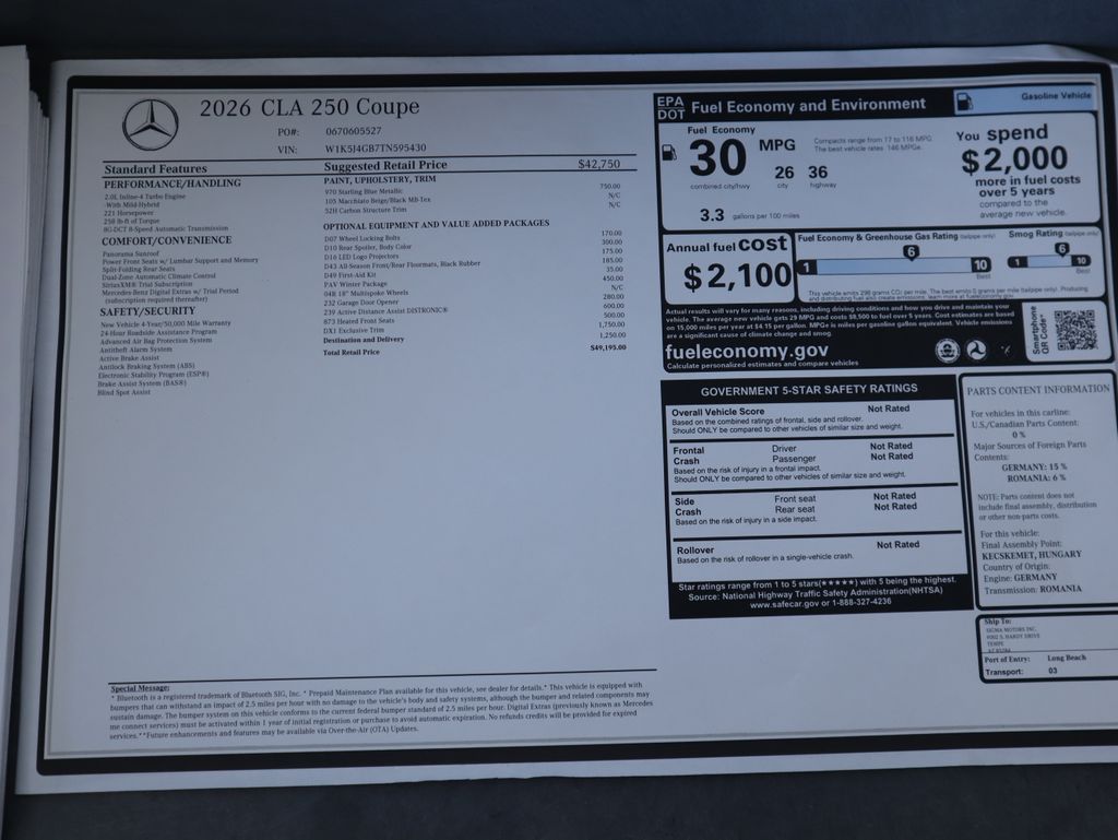 Thumbnail: 2026 Mercedes-Benz CLA - 9