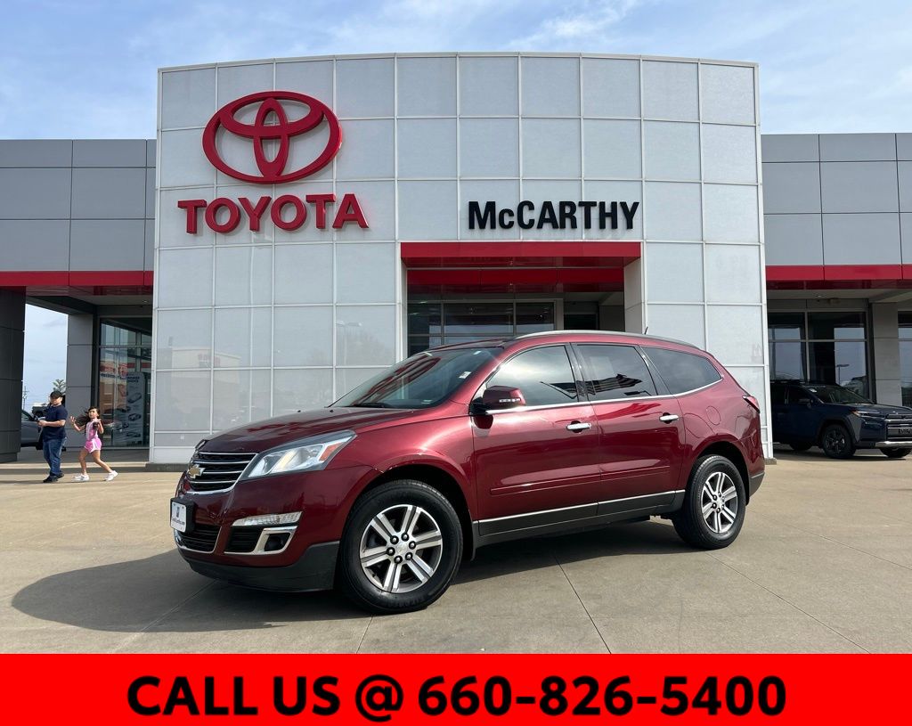 Siren Red Tintcoat 2017 Chevrolet Traverse 2LT AWD SUV / Crossover All-Wheel Drive 6-Speed Automatic
