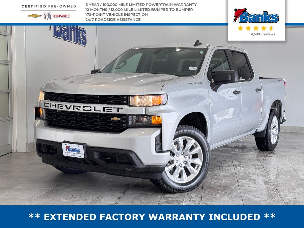 2022 Chevrolet Silverado 1500 Custom Crew Cab 4WD