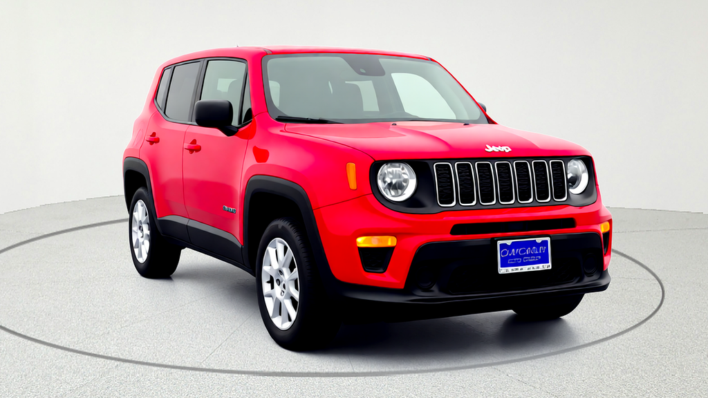 Colorado Red Clearcoat 2023 Jeep Renegade Latitude 4WD SUV / Crossover Four-Wheel Drive 9-Speed Automatic