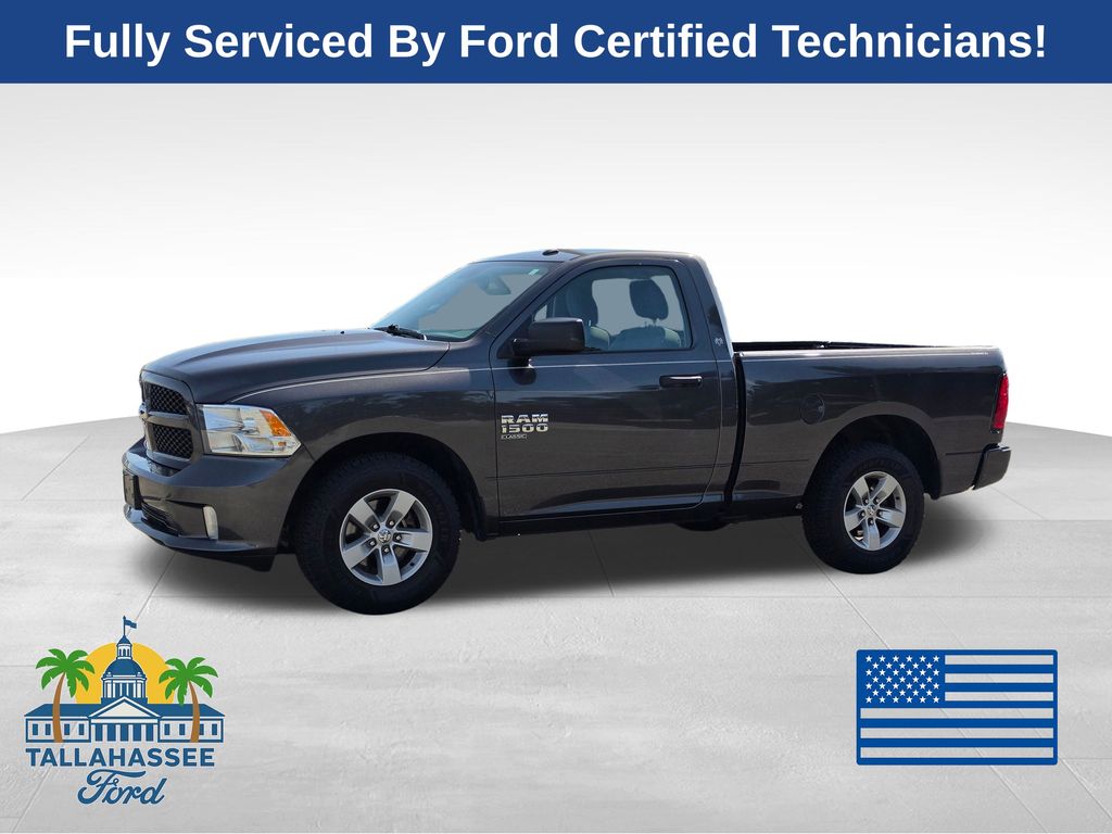 Gray (Granite Crystal Metallic Clearcoat) 2019 RAM 1500 Classic Express RWD Pickup Truck 4X2 8-Speed Automatic