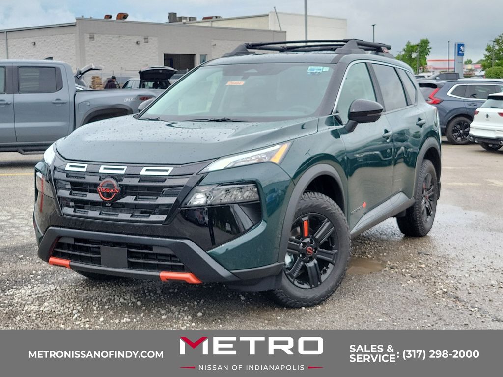 Black (Obsidian Green) 2026 Nissan Rogue SUV / Crossover All-Wheel Drive Continuously Variable Transmission